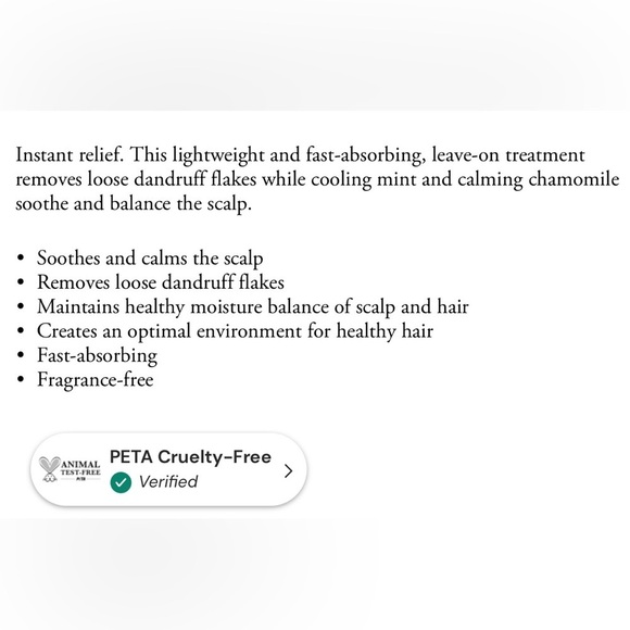 Oribe Serene Scalp Soothing Leave-On Treatment - Cream - Picture 6 of 12